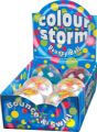 Bild von COLOUR STORM BOUNCY BALL, Kunststoff, mehrfarbig sortiert, ca.10cm, im Display - VE 6