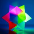 Bild von FLASHING PRISM BALL, ca.6,5cm, inkl.Batterie, im Display - VE 12