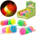 Bild von FLASHING SQUASHY CATERPILLAR, Raupe, ca.17cm, batterien inkl., Display - VE 12