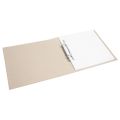 Bild von Foto-Gästebuch 28x25,5cm mit verdeckter 2-Ringmechanik, 50 Seiten, Linum 2.0 creme meliert