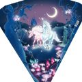 Bild von Geschenk/Schultüte 35cm Einhorn Filzverschluss - VE 5