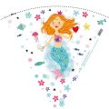 Bild von Geschenk/Schultüte 35cm mit Filzverschluss, Fräulein Meer - VE 5