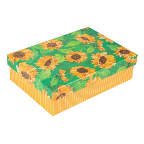 Bild von Geschenk-Sammelbox aus 3er Set, Grösse mittel - Sunflower