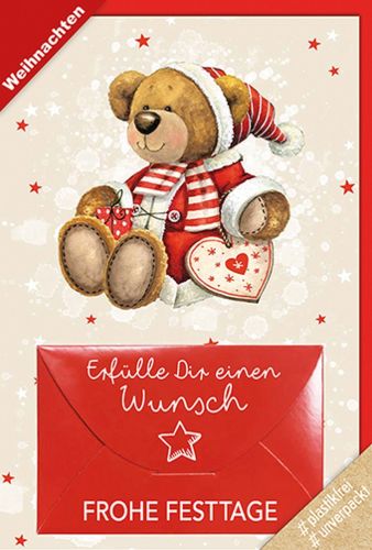 Bild von Karte Weihnachten Geld PK 329 - VE 6