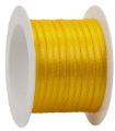 Bild von Satinband auf Spule, 3mm x 10m, gelb - VE 6