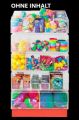 Bild von SMALL POCKET DISPLAY STAND KIT, Plexidisplay, 5 Elemente+Holzfuss, ab CHF 500.00 gratis