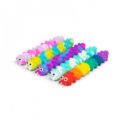Bild von LIGHT UP SUCTION PUSH POPPER CATERPILLAR, Raupe mit Licht gemischt,ca.26cm,Display - VE 36