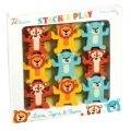 Bild von LITTLE CLASSICS STACK AND PLAY ANIMALS, Holz-Steck/Spieltiere, ca.7,5cm, Box - VE 3