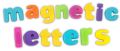 Bild von MINI MAGNETIC LETTERS, mini Buchstaben,ca. 2cm, magnetisch, Blisterverpackung - VE 12