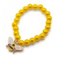 Bild von PICK N POP BRACELETS HONEYBEE, Armband Bastelset, Bienen.,Box, Display - VE 12