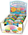 Bild von RAINBOW SPRINGY, Spirale kunststoff Regenbogen, ca.D:10,5cm, im Display - VE 6