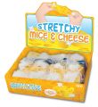 Bild von STRETCHY MICE AND CHEESE, Squeeze-Spiel, ca.8cm, Beutel, in Display - VE 12