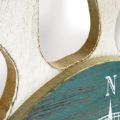 Bild von Wall Art Wanduhr Metall/Holz Dunkirk 60x4,5cm, LLC68