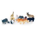 Bild von WILD ANIMALS, Safari Wildtiere mehrfach gemischt, ca.15cm, Display - VE 24