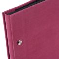 Bild von Aktions-Schraubalben 39x31cm, 40 S.schwarz, p.p., Leinen, Bella Vista fuchsia