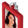 Bild von Schlüsselanhänger Photo keychain für Foto ca.3,5x4,5cm, AA9R, red - VE 6