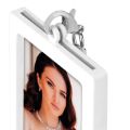 Bild von Schlüsselanhänger Photo keychain für Foto ca.3,5x4,5cm, AA9S, white - VE 6