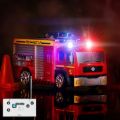 Bild von ZOOM MINI RC FIRE TRUCK, Feuerwehrwagen mit Funk, ca.7,5cm, in Box - VE 4