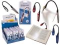 Bild von Leseleuchte 2 LED,inkl.Batt.,3-farbig ass.,Blisterverpackung lose (Display VE 24) - VE 12