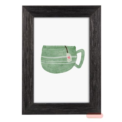 Bild von Bilderrahmen für Bildformat 10x15cm, MDF, Zoe schwarz - VE 6