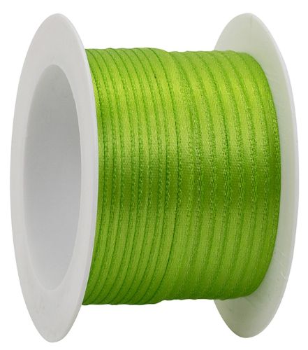 Bild von Satinband auf Spule, 3mm x 10m, hellgrün - VE 6