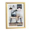 Bild von Bilderrahmen Kunststoff Basic Frame Gold 21x29,7, KG11 - VE 12