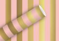 Bild von Geschenkpapier Rollen 2m x 70cm, Big Stripe think pink - VE 5