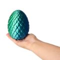 Bild von 3D PRINTED GIANT DRAGON EGG, Grosser 3D Drachen im Ei, ca.33cm,3-fach gemischt, Box - VE 6