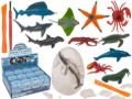 Bild von Ausgrabungsset Figuren Meereswelt, ca.7x5cm, Einzelverpackung, Display - VE 12