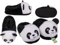 Bild von Kuschel-Hausschuhe Panda, polyester, Grösse 37/42 gemischt - VE 6