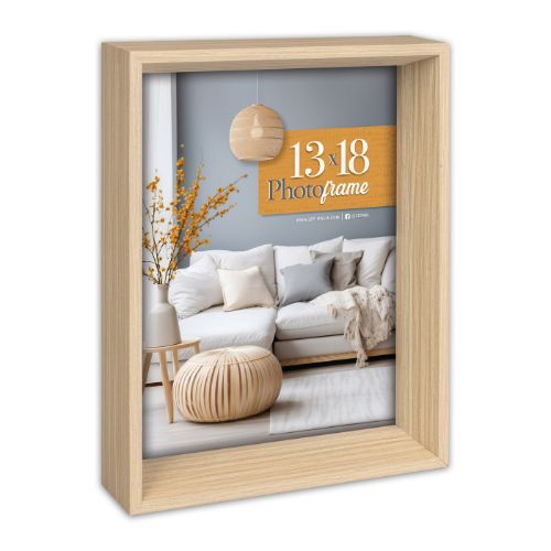 Bild von Bilderrahmen Holz Berlin Black 10x15cm, CL946B - VE 3