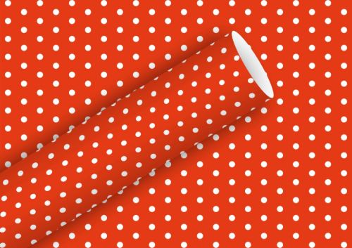 Bild von Geschenkpapier Rollen 2m x 70cm, Punkte Annett - VE 5 (alte Artikelnr.1353-24405)