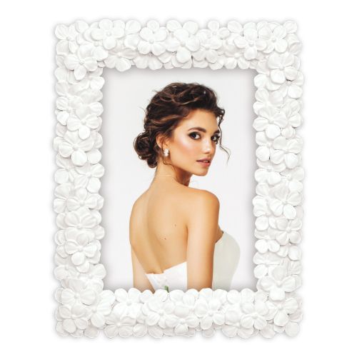 Bild von Bilderrahmen Polyresin Blumen 2, 13x18cm, KF3857 - VE 2
