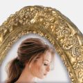 Bild von Bilderrahmen Polyresin Lotus 13x18cm, KF3257 - VE 2
