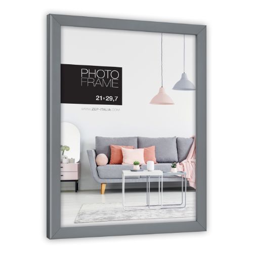 Bild von Bilderrahmen Edison White Kunststoff,  21x29,7 no pass, NP29W - VE 6