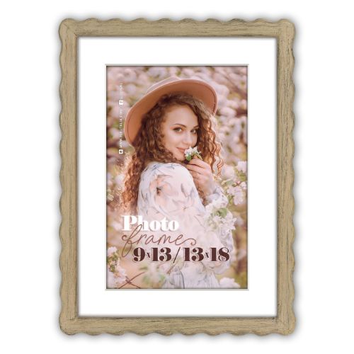 Bild von Bilderrahmen Holz Lione natural 9x13/13x18cm, VM757N - VE 3