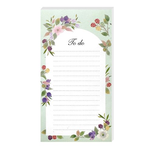 Bild von Blissful Blossom Block To-Do-Liste