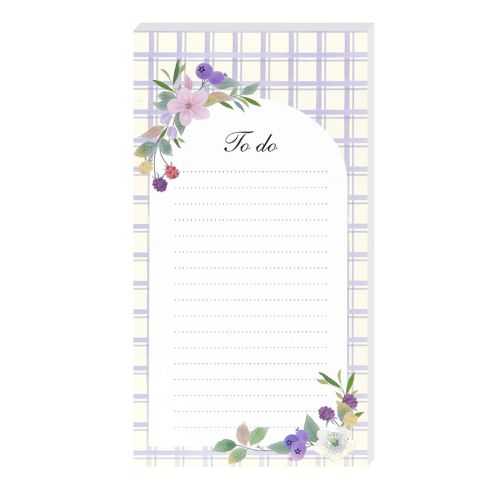 Bild von Blissful Blossom Block To-Do-Liste