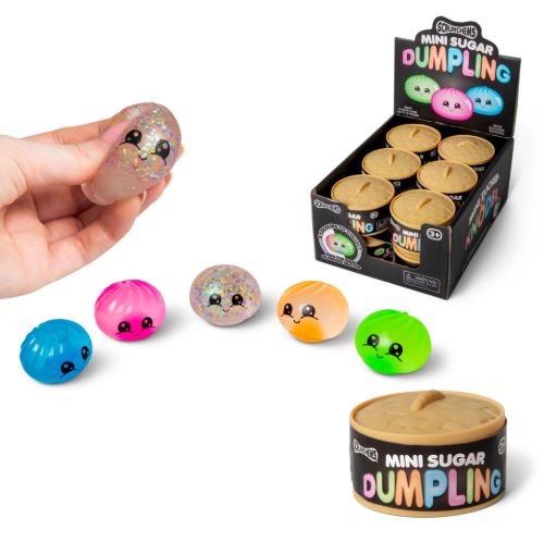 Bild von SCRUNCHEMS SUGAR MINI DUMPLING, Squeeze, ca.6,5cm, Box, Display - VE 12