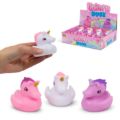 Bild von UNICORN DUCKS, Einhornenten gemischte Farben, ca,6cm, Display - VE 12