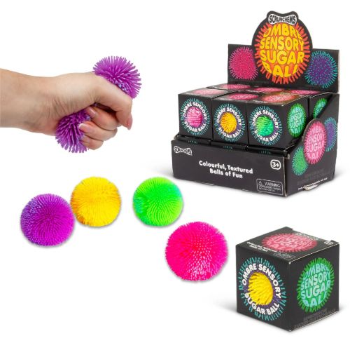 Bild von SCRUNCHEMS OMBRE SENSORY SUGAR BALL, Squeeze, ca.6cm, Box, Display - VE 12
