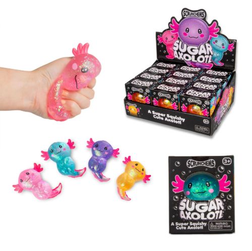 Bild von SCRUNCHEMS SUGAR PYRAMID, Squeeze, ca.6cm, Box, Display - VE 12