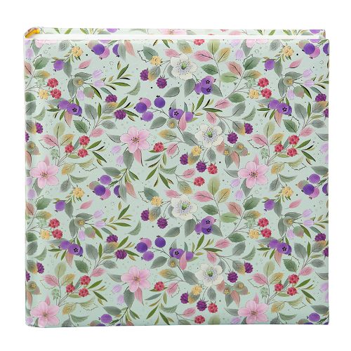 Bild von Fotoalbum 60 S.weiss, 25x25cm, Blossom green