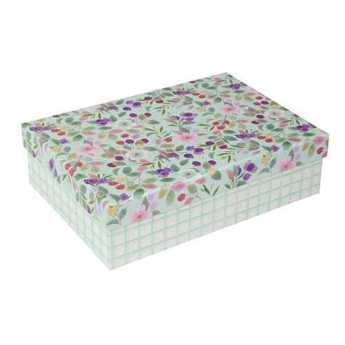 Bild von Geschenk-Sammelbox aus 3er Set, Grösse gross - Blossom green