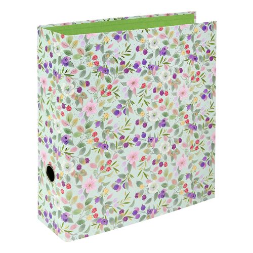 Bild von Ordner DIN A4 - 8cm breit, Blossom green - VE 2