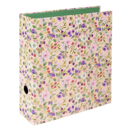 Bild von Ordner DIN A4 - 8cm breit, Blossom mango - VE 2
