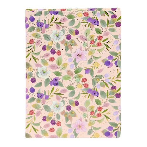 Bild von Notizbuch DIN A5 - 200 S.blanko creme mit Lesezeichen, Blossom mango - VE 2
