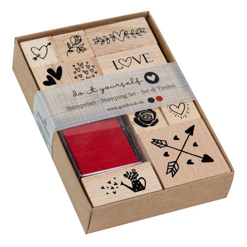 Bild von Stamping Set Love - VE 3