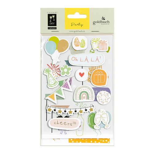 Bild von Sticker Set Baby, 3 Bögen/50 Sticker - VE 5