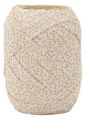 Bild von Baumwollband, 10mm x 12m, Eiknäuel by Nature bedruckt, Glimmer Dots creme - VE 6
